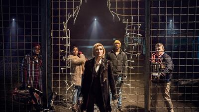 Jodie Whittaker plays the Doctor with energy and humour. Courtesy BBC Studios