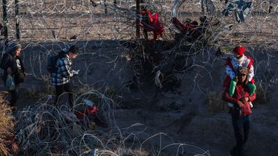 A record number of migrants – the majority of them fleeing poverty, violence and political persecution in Central and South America – have been arriving at the border with Mexico. Bloomberg