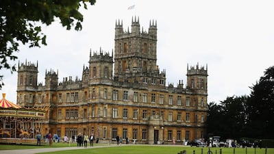 Highclere Castle is the main set location of the British television series Downton Abbey, which has been turned into a film, and will premiere on September 9 in London. AFP