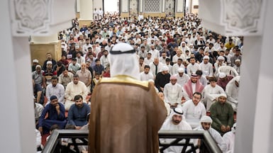 Friday prayers at mosques in the UAE will focus on the stark consequences of drug abuse. AFP