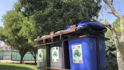 Dubai is determined to improve recycling rates as part of a goal to send zero waste to landfill by 2030. Chris Whiteoak / The National