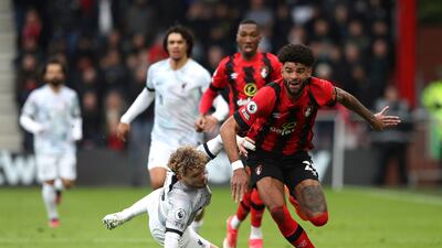 Philip Billing - 9 Crucial to everything positive the Cherries did in the first half. Put them ahead with a close-range finish in the 28th minute. Used his excellent footwork to get out of tight positions in the second half. PA