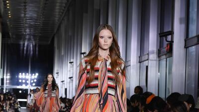 The Longchamp autumn/winter 2019 show during New York Fashion Week on February 9, 2019. AFP