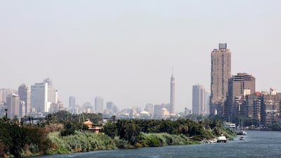 The River Nile flowing through Cairo after a 5.6-magnitude earthquake near Suez was reported by Egypt's National Research Institute of Astronomy and Geophysics. Reuters