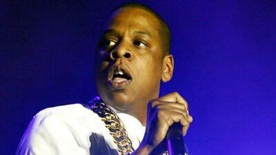 Jay Z performs at the Wireless Festival at the Queen Elizabeth Olympic Park in London last month. Jim Ross / Invision /AP