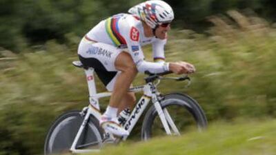 Fabian Cancellara of Switzerland had been the overwhelming favourite to win the stage.