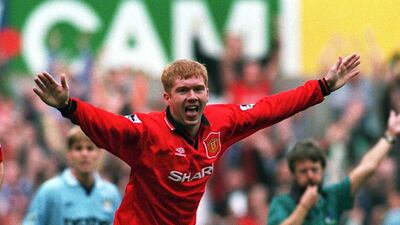 Paul Scholes, 718 games. Action Images