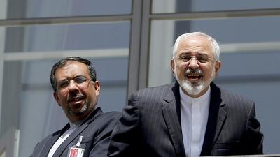 Iran's foreign minister, Mohammad Javad Zarif, completed a deal with the world's leading powers over its nuclear programme. Carlos Barria / AP