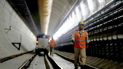 Alstom is set to deliver 69 metro trains to run on the system. Faisal Al Nasser / Reuters