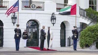 A reader embraces the UAE and US combining to combat ISIL online. Ryan Carter / Crown Prince Court