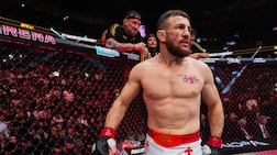Merab Dvalishvili will attempt to win back the UFC bantamweight belt he dropped to Petr Yan when they last fought in December 2025. Photo: Zuffa LLC