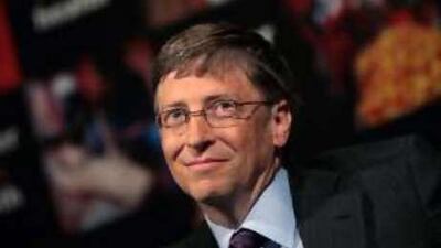 Charity begins at home: Bill Gates has given most of his fortune to a charitable foundation to combat disease and poverty.