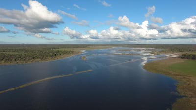 The Budj Bim landscape is located around an extinct volcano in southwestern Victoria, Australia. Courtesy Gunditj Mirring