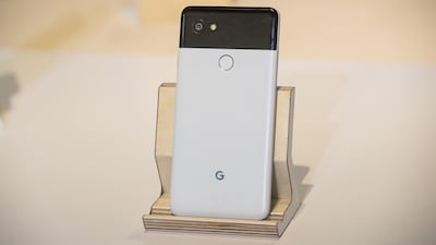 Others: Q1 2018 market share = 40.1 per cent, down from 44.9 per cent in Q1 2017. Pictured, Google Pixel 2 XL. David Paul Morris/Bloomberg
