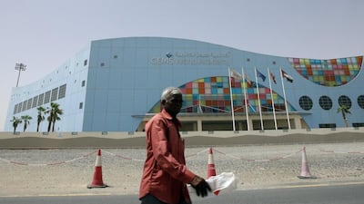 Above, the Gems World Academy in Al Barsha. Jeffrey Biteng / The National