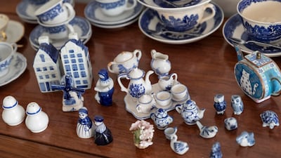 Ms Jeker also collects photos, old tortoise shell opera glasses and other items