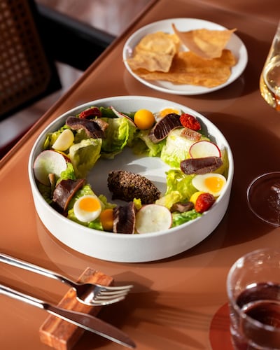 Nizzarda e tonno scottato salad at Etereo. Photo: Marriott