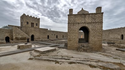 The Baku Ateshgah, which is normally called the Fire Temple, is a 17th century site that has been revered by Zoroastrians, Hindus and Sikhs. Natural gas kept a constant flame running at the site for many centuries (although the natural flame ran out when exploitation of the natural gas increased, the site is still of historical significance, and a pipe keeps the flame burning today). The temple is located on the Absheron peninsula on the outskirts of Surakhani village, about 30 km from the centre of Baku. Photo / Getty Images