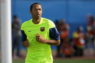 Thierry Henry and France finished with just one point in 2010. Jaime Puebla / The National