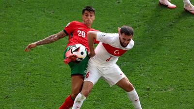 Deflected the ball into Silva's path for opening goal. Hooked at half-time. Getty Images