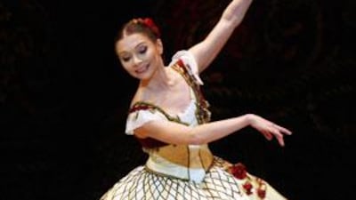 The Bolshoi, with Maria Alexandrova (above), brought a typically ambitious programme of dance to the Emirates Palace.