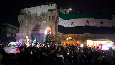 Syrians are hoping for peace and stability in 2025. Getty images