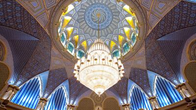 The Spirit of Collaboration room has reopened at Qasr Al Watan. All photos: Victor Besa / The National