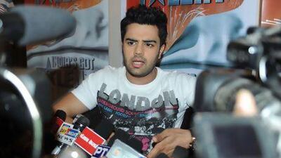 The Indian television actor Manish Paul . Narinder Nanu / AFP