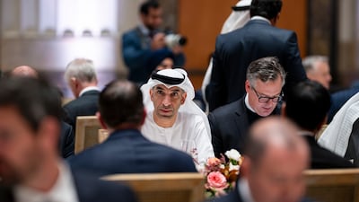 Dr Al Zeyoudi was also there