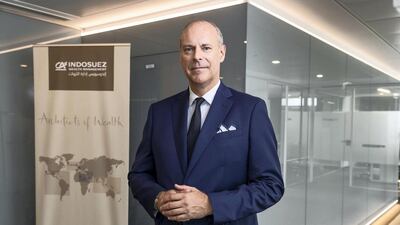 Davis Hall, global head of foreign exchange and precious metals advisory at Indosuez Wealth Management, was in Dubai recently for the bank's Middle East Investment Conference. Antonie Robertson / The National