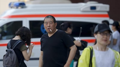An estimated 316 million people smoke in China and health officials say a nationwide public smoking ban is needed. A decade-long study has found that most smokers in China have no intention of kicking the habit and remain unaware of some of its most damaging health effects. Andy Wong/AP Photo
