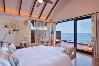 The resort was designed by HBA. Courtesy Grand Park Kodhipparu