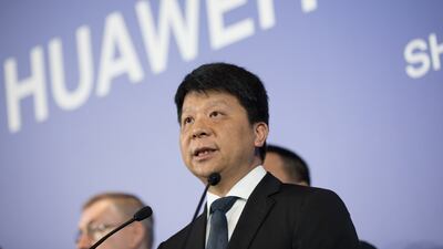 Huawei rotating chairman Guo Ping said the company 'worked hard to create tangible value for our customers and local communities'. EPA