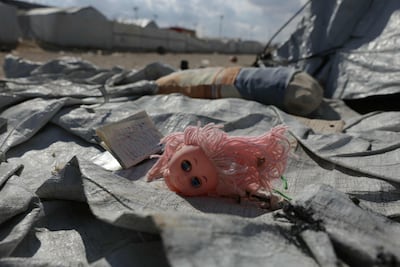 Al Hol camp has been closed by Syrian authorities. AFP