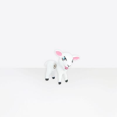 Happy Lamb earring from Balenciaga