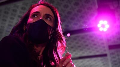 New Zealand Prime Minister Jacinda Ardern visits inMusic in Auckland, New Zealand. Getty Images