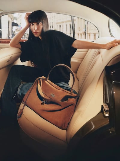 Lebanese singer Dana Hourani in the localised Balenciaga campaign. Photo: Balenciaga