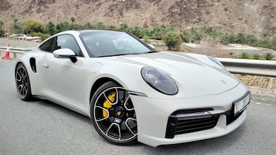 The 992-generation Porsche 911 Turbo S goes from 0 to 100 kilometres per hour in 2.7 seconds and has a top speed of 330kph. All photos by Gautam Sharma