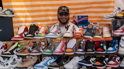 Sneaker Swap at Sole DXB is always a top draw. Antonie Robertson / The National