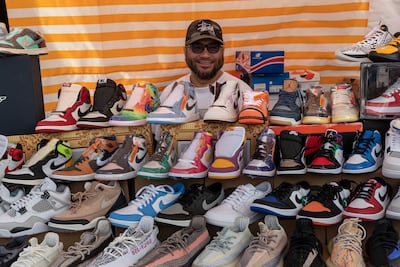 Sneaker Swap at Sole DXB is always a top draw. Antonie Robertson / The National