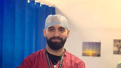 Seiver Karim, a surgical trainee at an NHS hospital in east England.