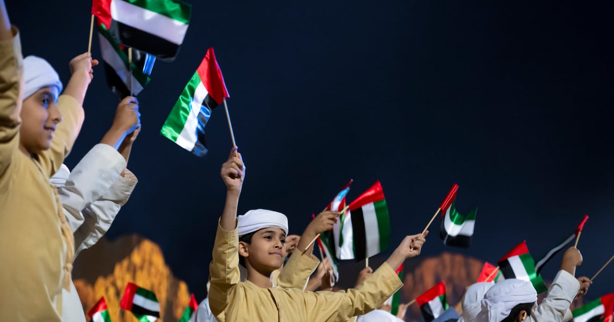 Public urged to unite in singing UAE anthem to mark National Day celebrations Public urged to unite in singing UAE anthem to mark National Day celebrations