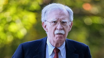 The charge against John Bolton stemmed from his compiling of notes for his book The Room Where It Happened. Reuters