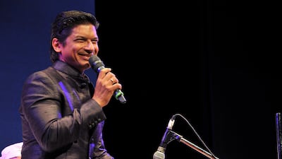 Indian singer Shaan performs in Mumbai in July last year. AFP