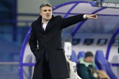 Zoran Mamic was appointed sporting director at Dinamo Zagreb in 2019 before becoming manager a year later. AP