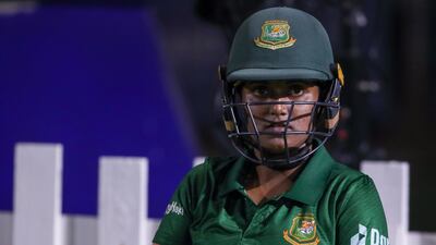 Nigar Sultana Joty, team captain of Bangladesh.