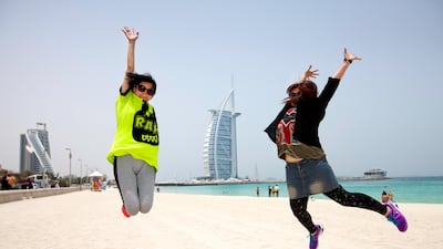 Dubai welcomed about 8.1 million international visitors in the first seven months of the year. Jaime Puebla / The National