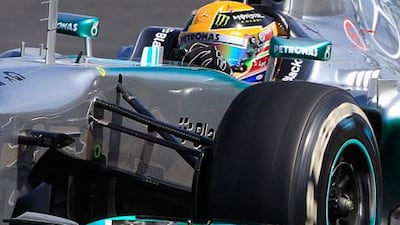 Mercedes are still in it. Bernadett Szabo / Reuters