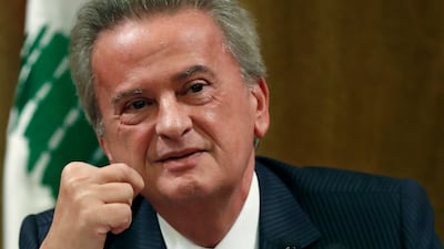 Riad Salameh has been at the helm of Lebanon's central bank since 1993. AP
