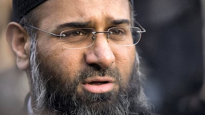 Anjem Choudary was arrested by police in East London last week. Reuters